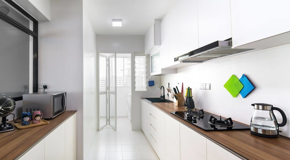 A light and airy kitchen space